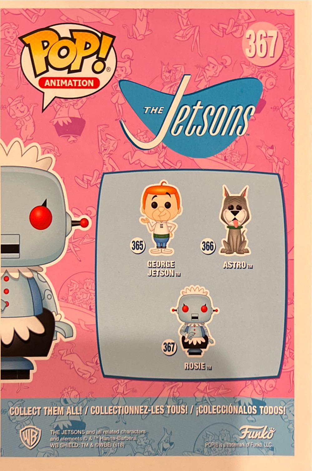 Rosie - Hanna-Barbera vinyl figure collectible [Barcode 889698307673] - Main Image 4