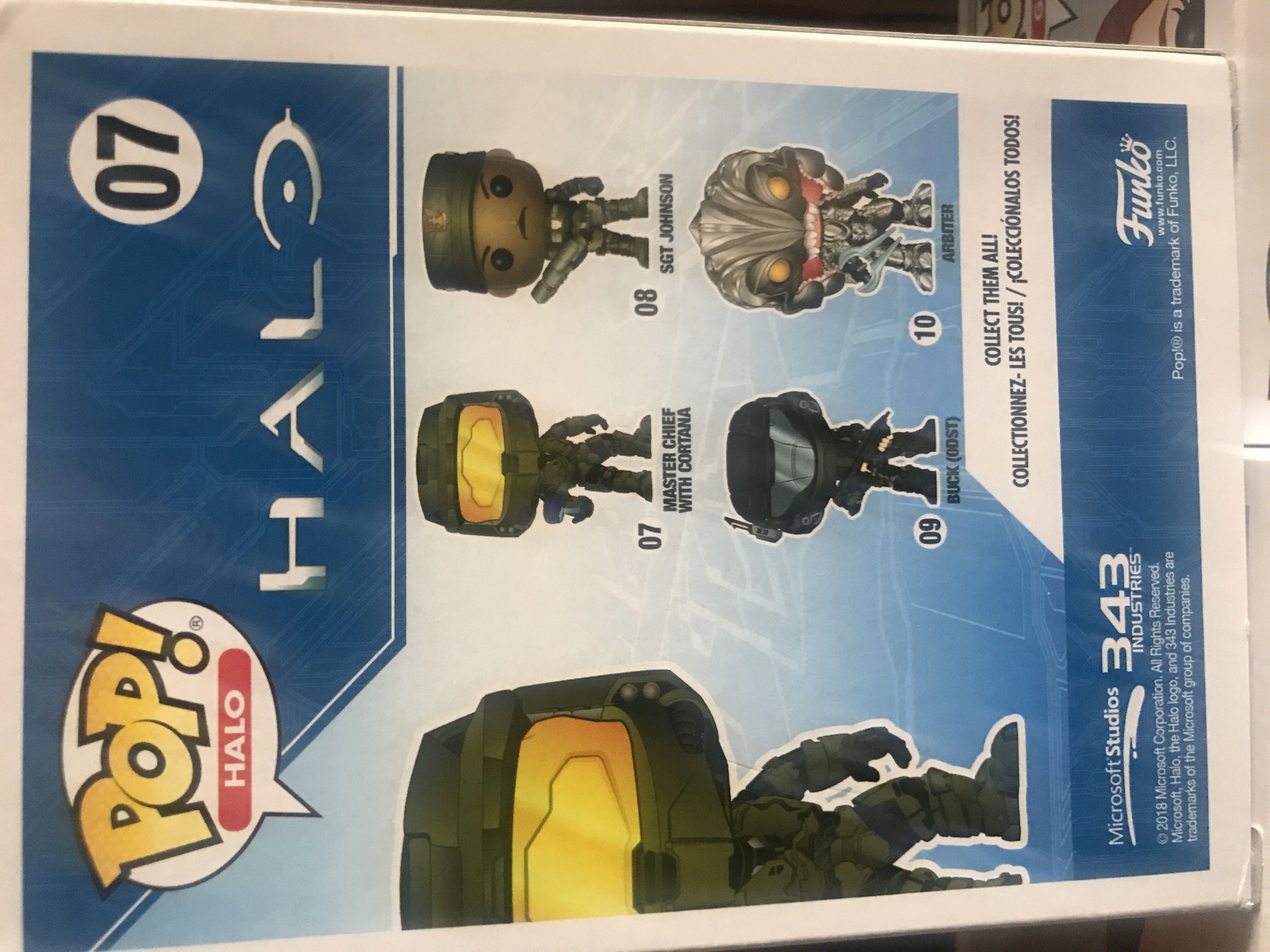 Master Chief (with Cortana) - Halo vinyl figure collectible [Barcode 889698300995] - Main Image 2