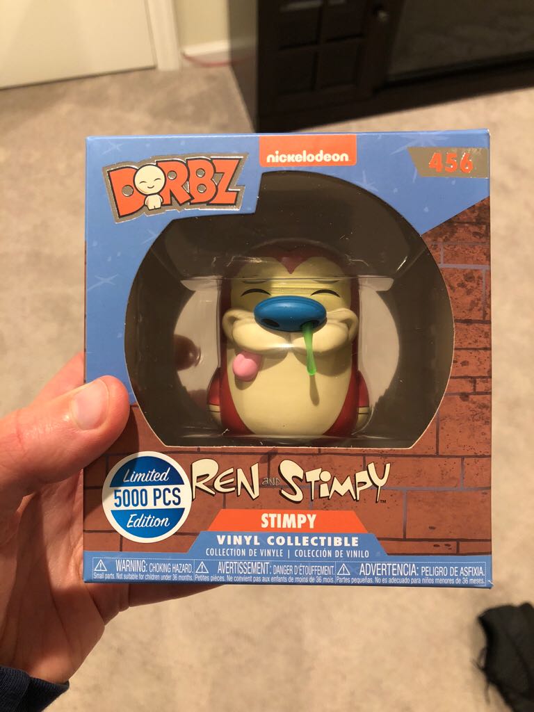 Dorbz Stimpy   vinyl figure collectible [Barcode 889698306577] - Main Image 2