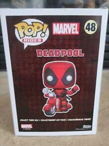 Deadpool on scooter - 48 - Marvel Universe vinyl figure collectible [Barcode 889698309691] - Main Image 4