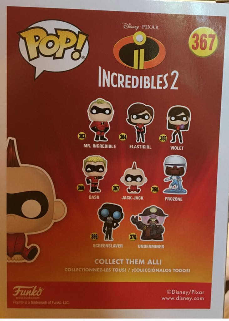 Jack-Jack  vinyl figure collectible [Barcode 889698314329] - Main Image 2