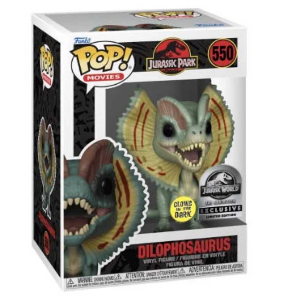Dilophosaurus - Jurassic Park vinyl figure collectible - Main Image 3