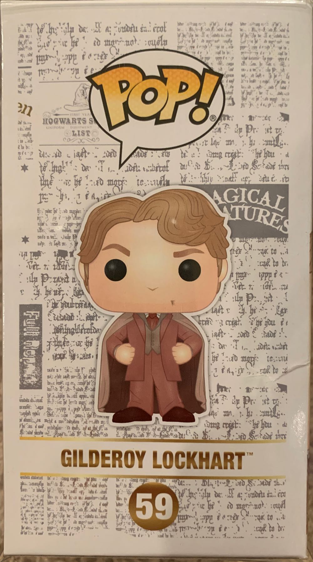 Gilderoy Lockhart - Harry Potter vinyl figure collectible [Barcode 889698300315] - Main Image 4