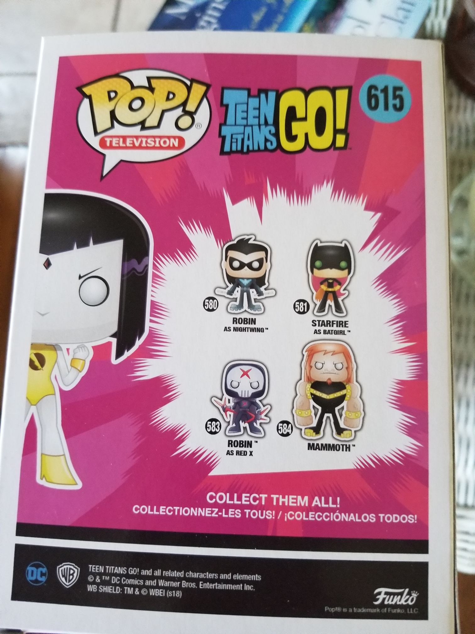 Raven As Lady Legasus - Teen Titans Go! vinyl figure collectible [Barcode 889698285490] - Main Image 2