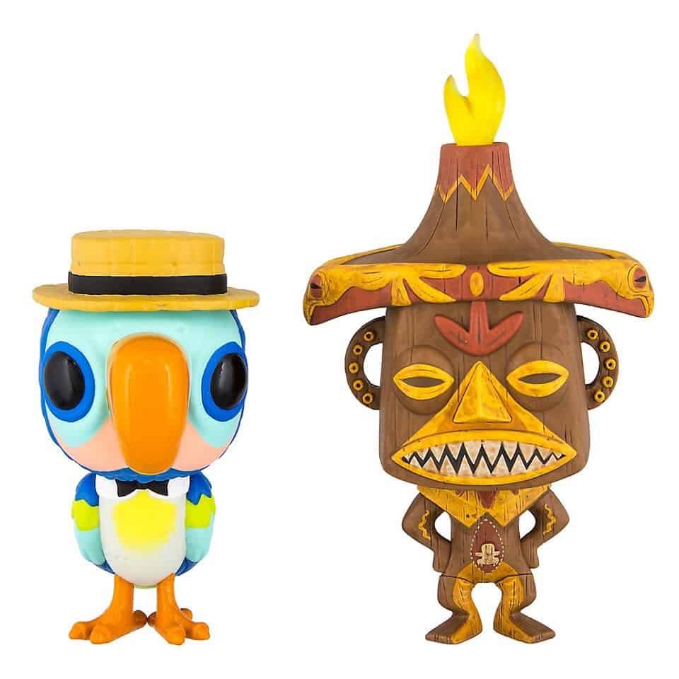 Pele & Barker Parrot - Disney vinyl figure collectible [Barcode 889698295611] - Main Image 2