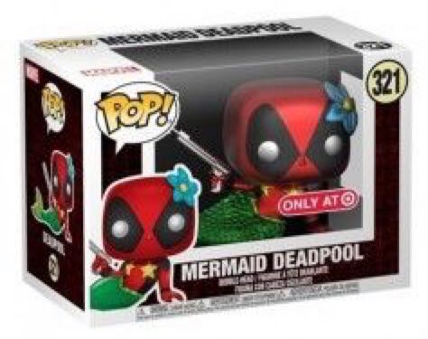 Deadpool (Metallic Mermaid) - Deadpool vinyl figure collectible [Barcode 889698340366] - Main Image 2