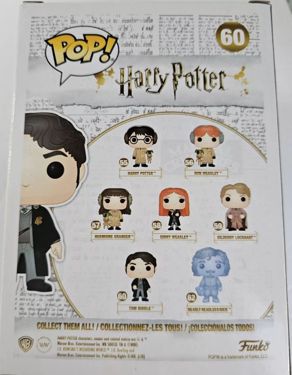 Tom Riddle (Sepia) - Harry Potter vinyl figure collectible [Barcode 889698312660] - Main Image 4