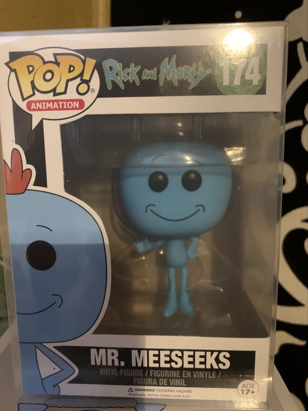 Mr. Meeseeks - Rick & Morty vinyl figure collectible [Barcode 889698124416] - Main Image 2