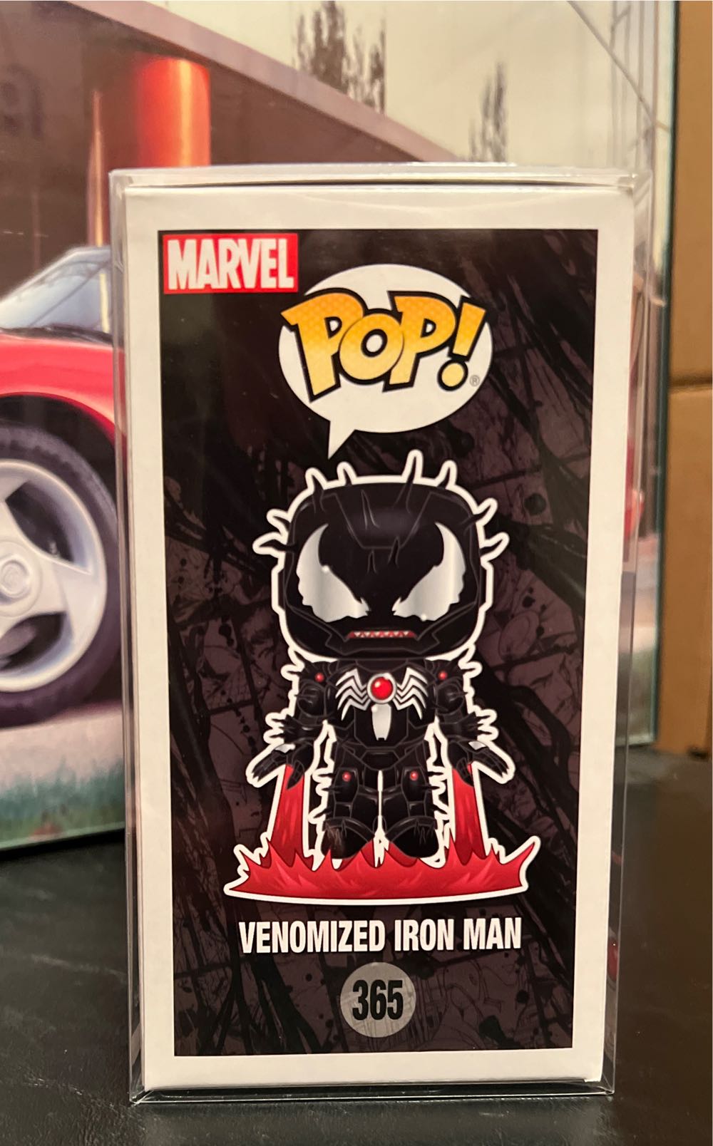 Venomized Iron Man - Venom vinyl figure collectible [Barcode 889698326872] - Main Image 4