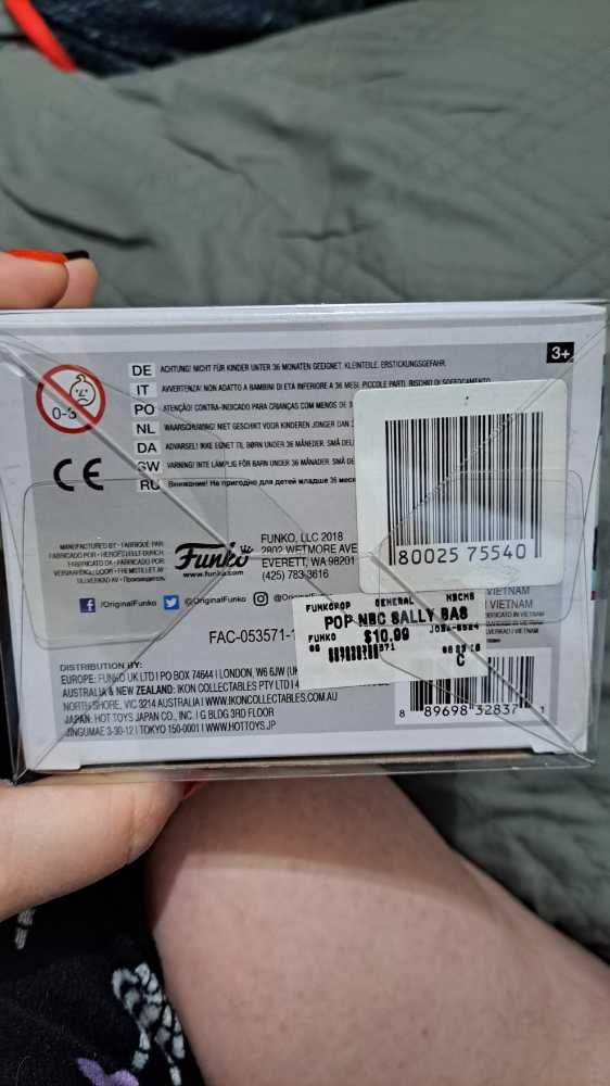 The Nightmare Before Christmas: Sally (Basket) - Disney vinyl figure collectible [Barcode 889698328371] - Main Image 4