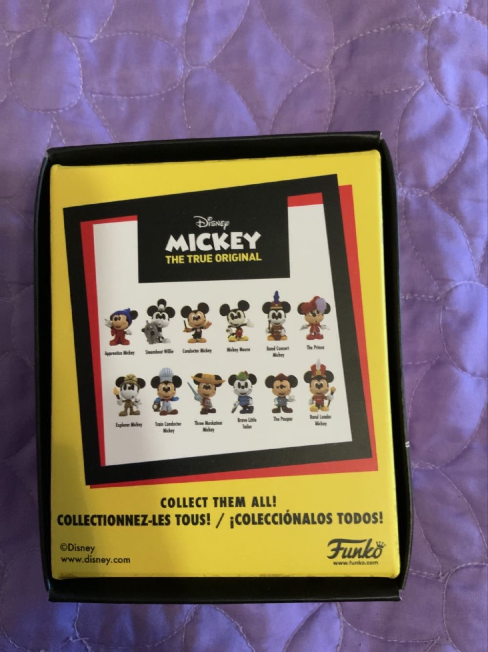 Three Muskateer Mickey - (disney) MICKEY - 90 years - FUNKOPOP - Funko Pop minis #minis - Disney vinyl figure collectible [Barcode 889698255950] - Main Image 3