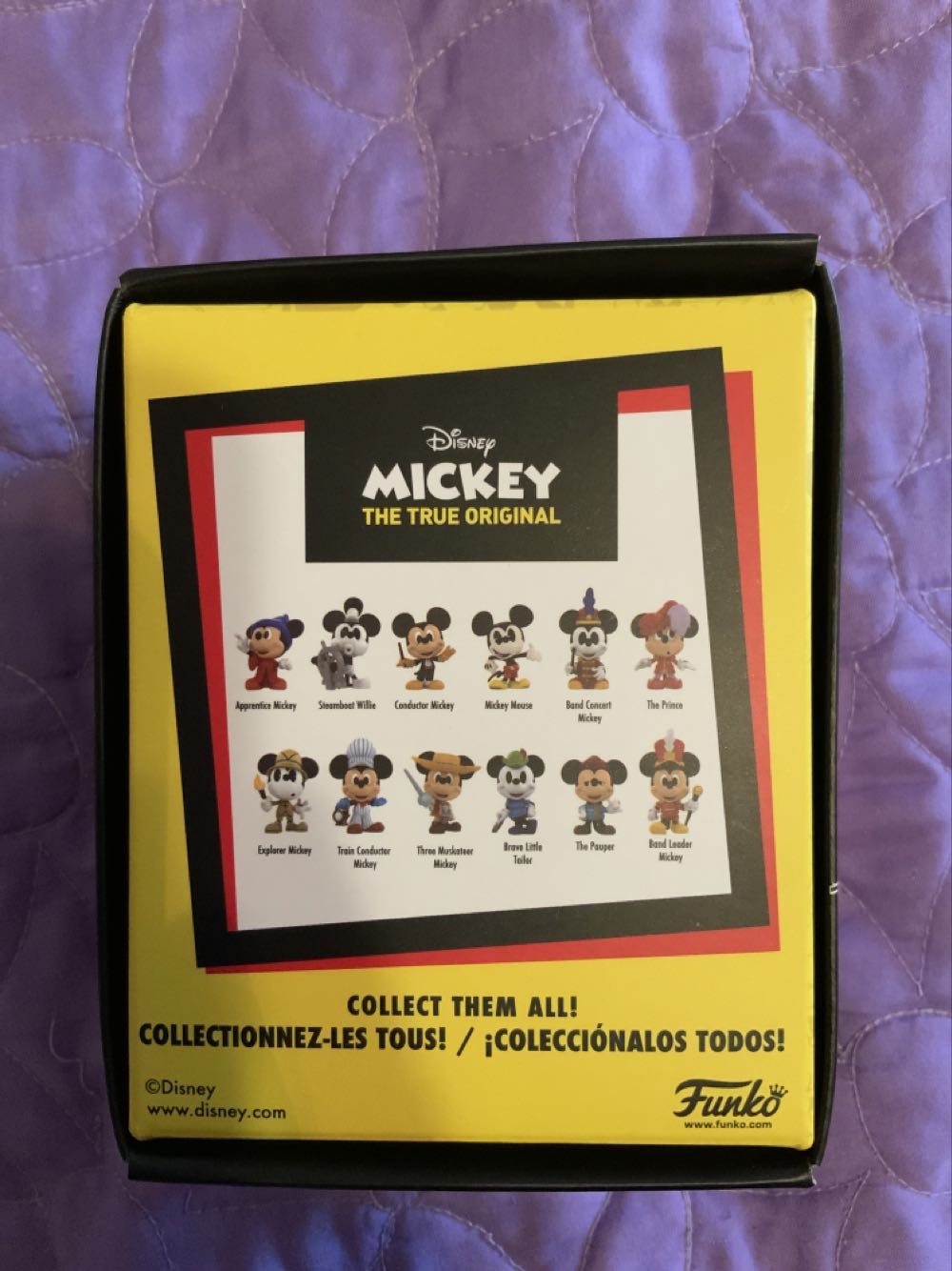 Train Conductor Mickey - (disney) MICKEY - 90 years - FUNKOPOP - Funko Pop minis #minis  vinyl figure collectible [Barcode 889698255950] - Main Image 3