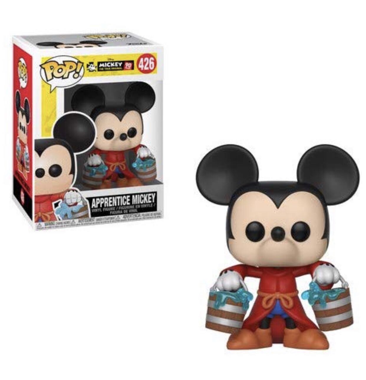 Apprentice Mickey - Disney vinyl figure collectible [Barcode 889698321846] - Main Image 2