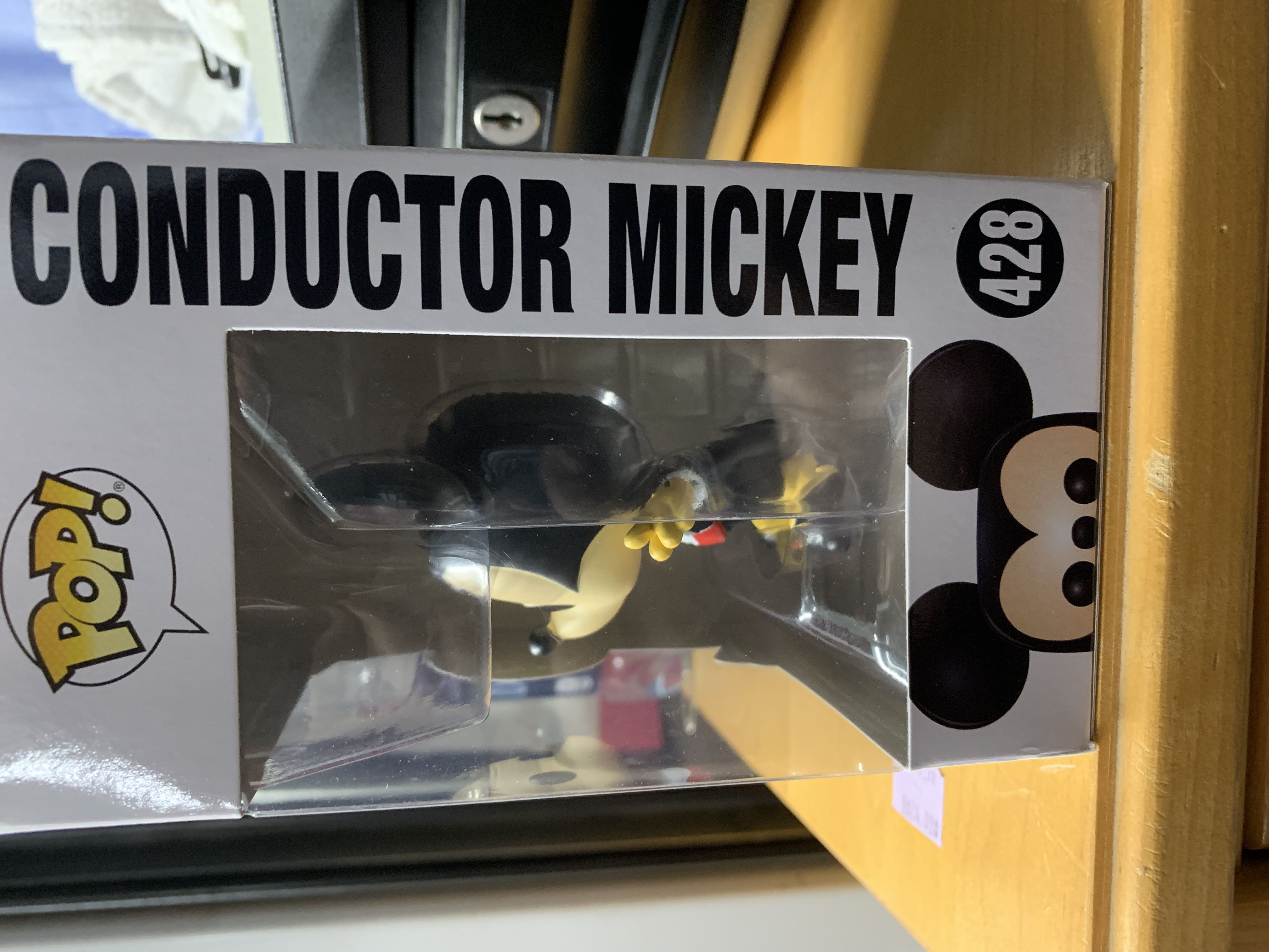 Mickey -428- Conductor Mickey - Disney vinyl figure collectible [Barcode 889698321860] - Main Image 2