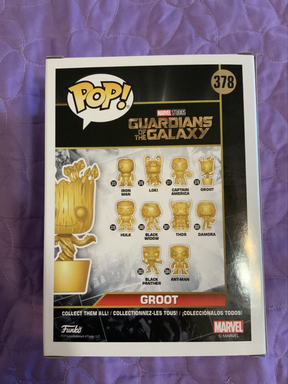 Groot - Guardians of the Galaxy vinyl figure collectible [Barcode 889698335140] - Main Image 2