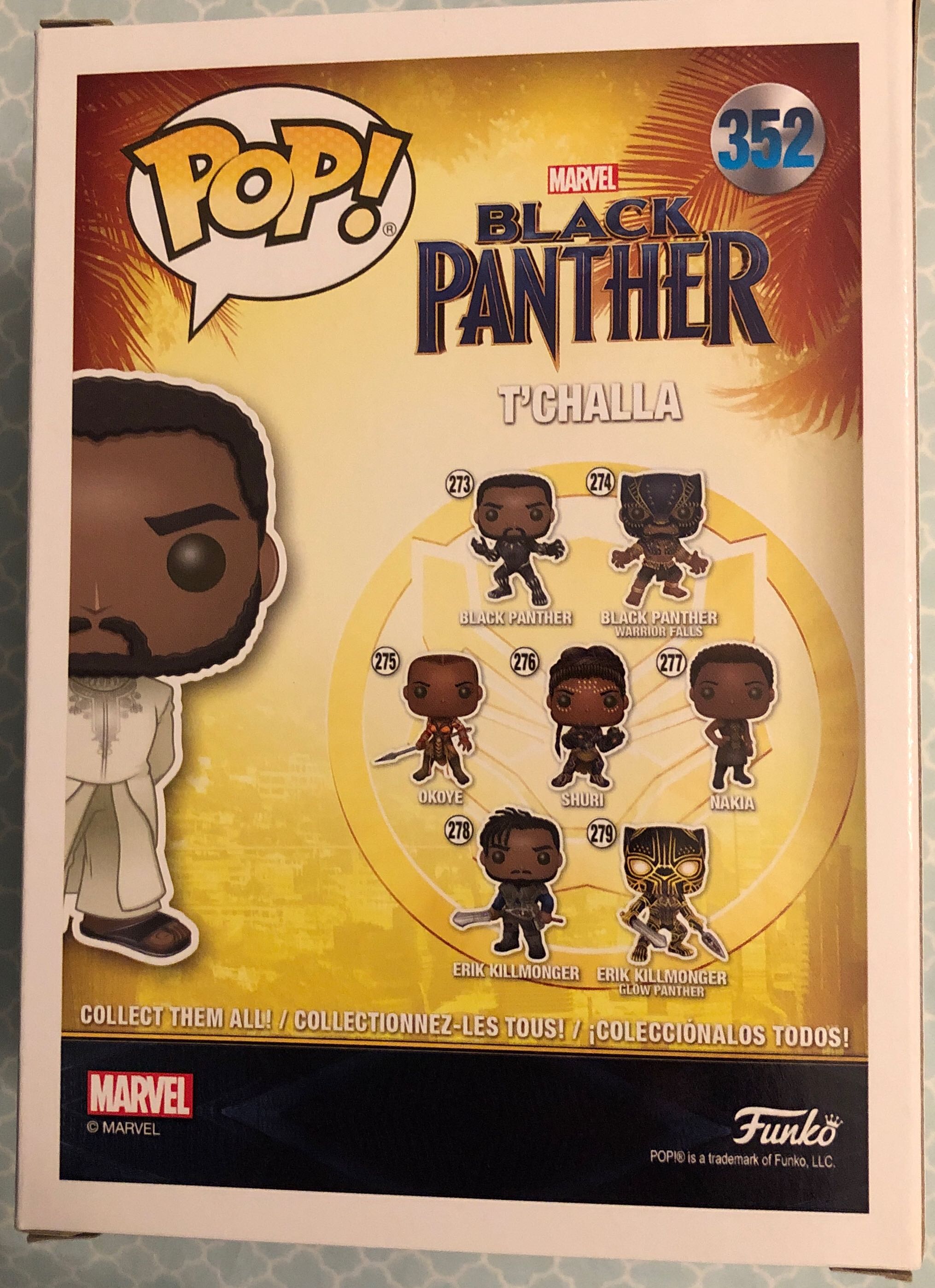T’Challa - Marvel Universe vinyl figure collectible [Barcode 889698312875] - Main Image 2