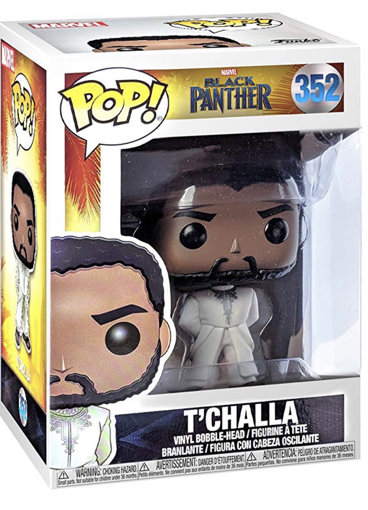 T’Challa - Marvel Universe vinyl figure collectible [Barcode 889698312875] - Main Image 3