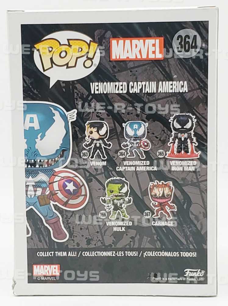 Venomized Captain America - Marvel Universe vinyl figure collectible - Main Image 4
