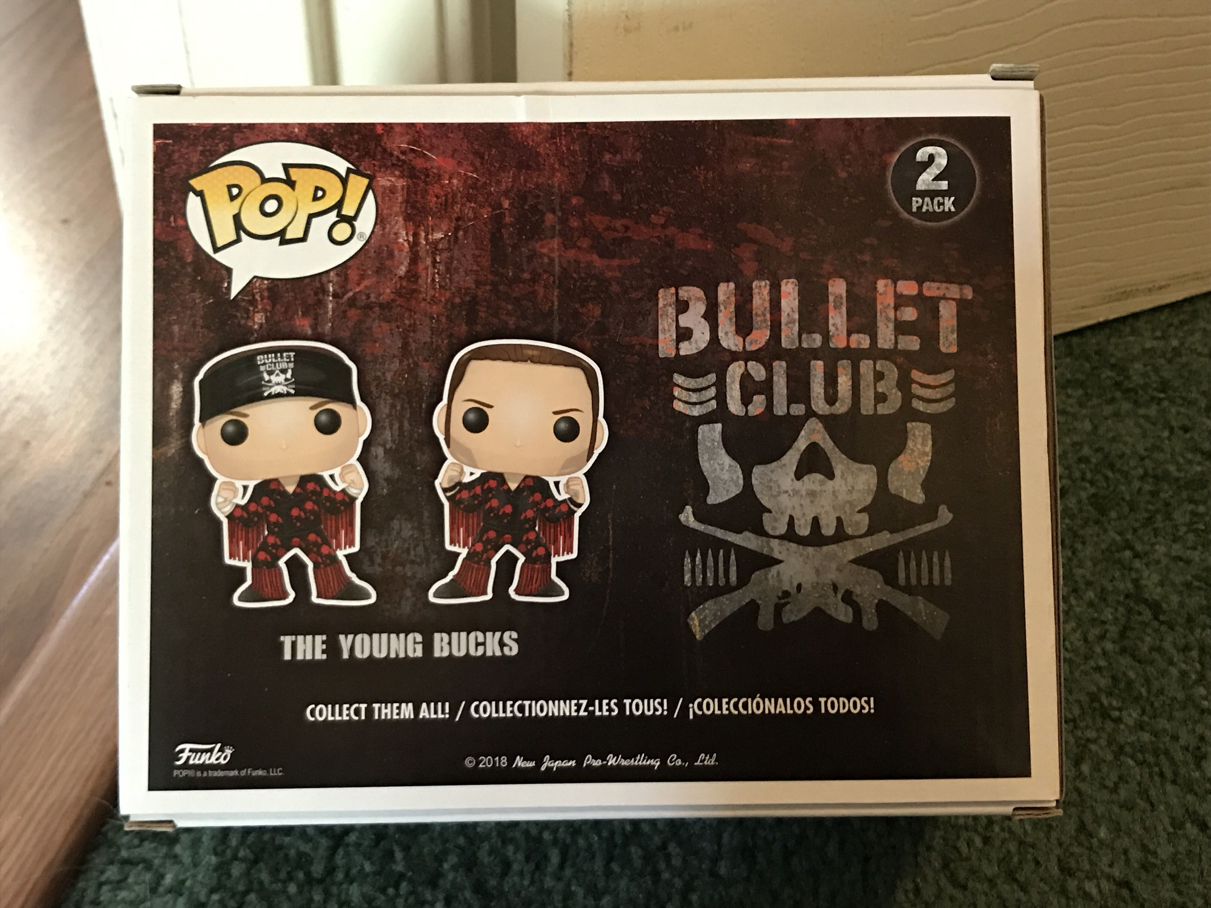 The Young Bucks - Bullet Club vinyl figure collectible [Barcode 889698322300] - Main Image 2