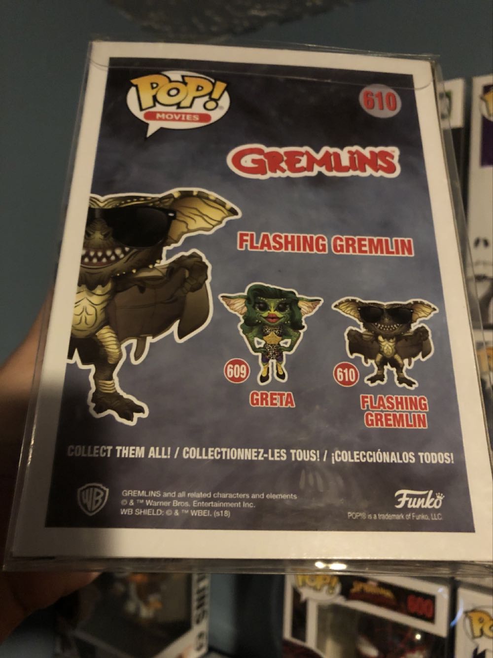 Flashing Gremlin - Gremlins vinyl figure collectible [Barcode 889698321129] - Main Image 2