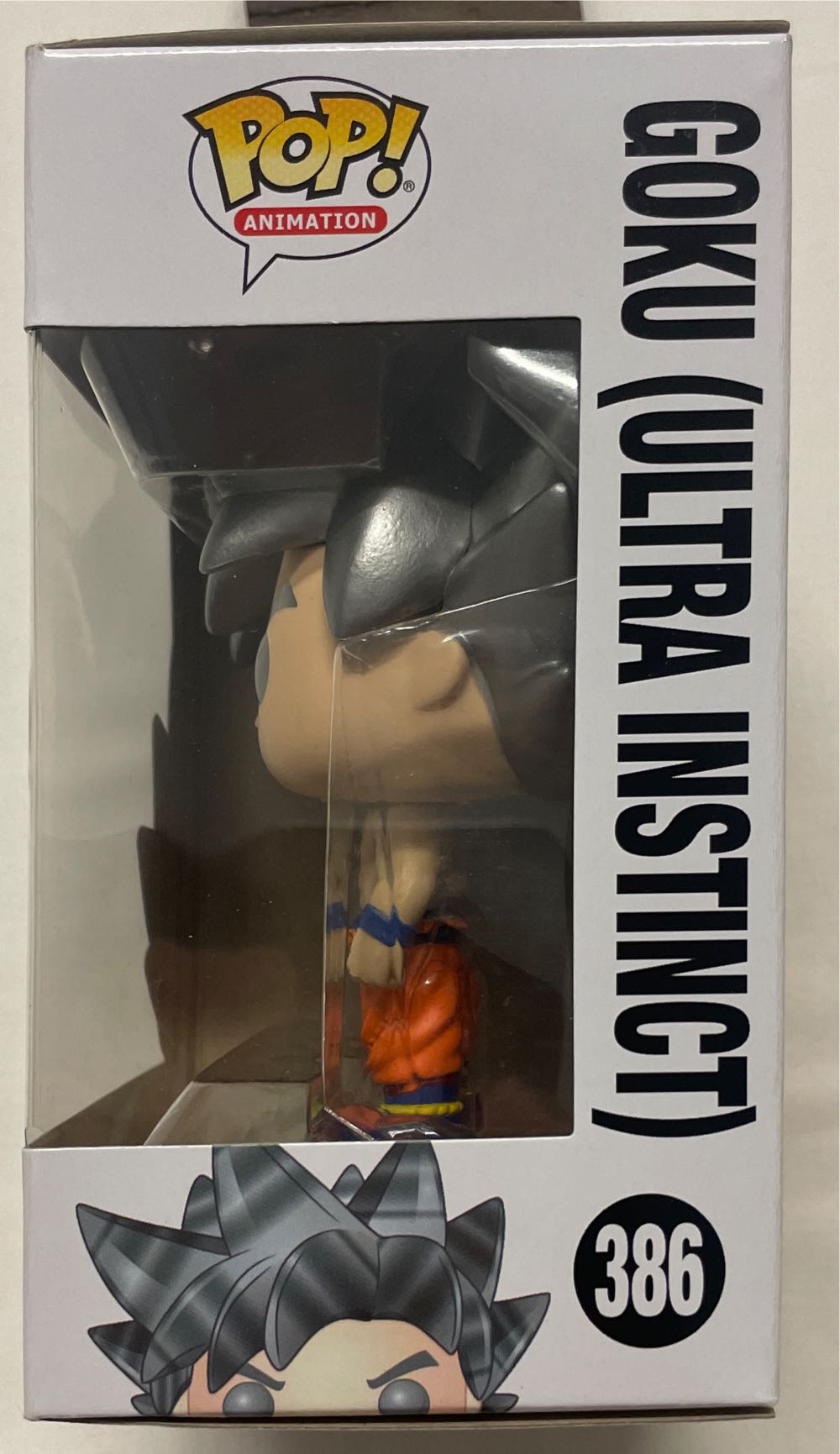 Goku (Ultra Instinct) - Dragon Ball Z vinyl figure collectible [Barcode 889698316330] - Main Image 3