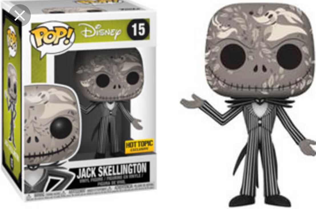 Jack Skellington - The Nightmare Before Christmas vinyl figure collectible [Barcode 889698320139] - Main Image 2