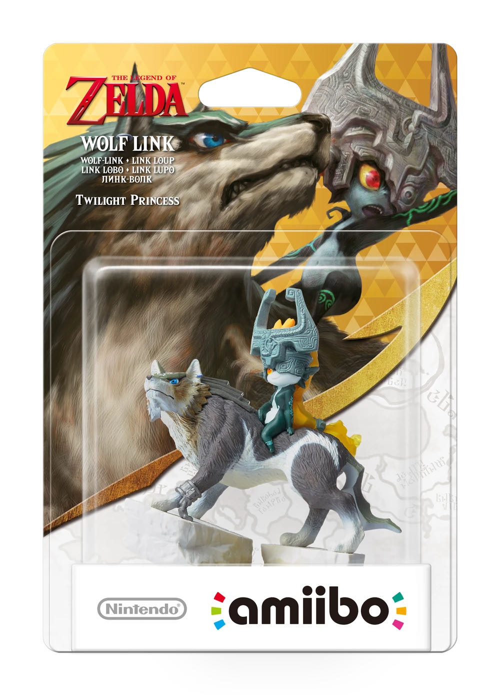 Wolf Link: Twilight Princess Amiibo  vinyl figure collectible [Barcode 045496892845] - Main Image 2