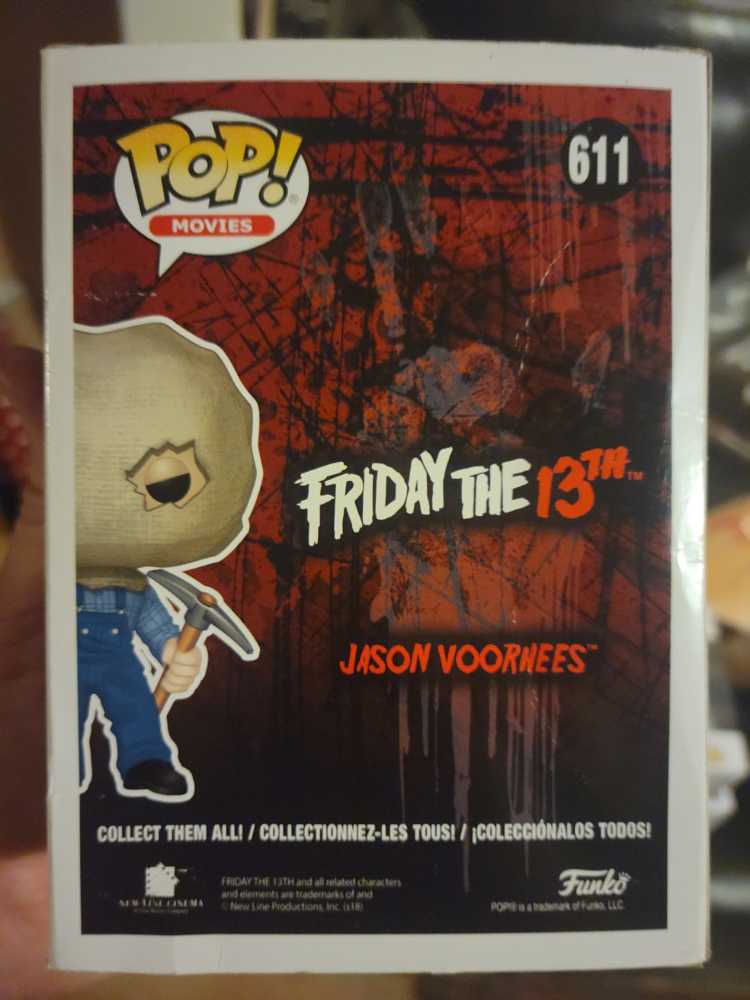 Friday The 13th - Jason Voorhees With Bag - Friday the 13th vinyl figure collectible [Barcode 889698336000] - Main Image 3