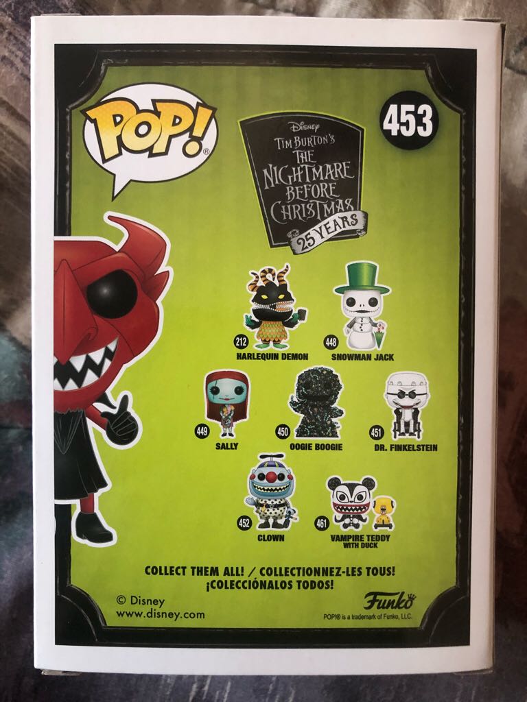 Devil - The Nightmare Before Christmas vinyl figure collectible [Barcode 889698328418] - Main Image 2