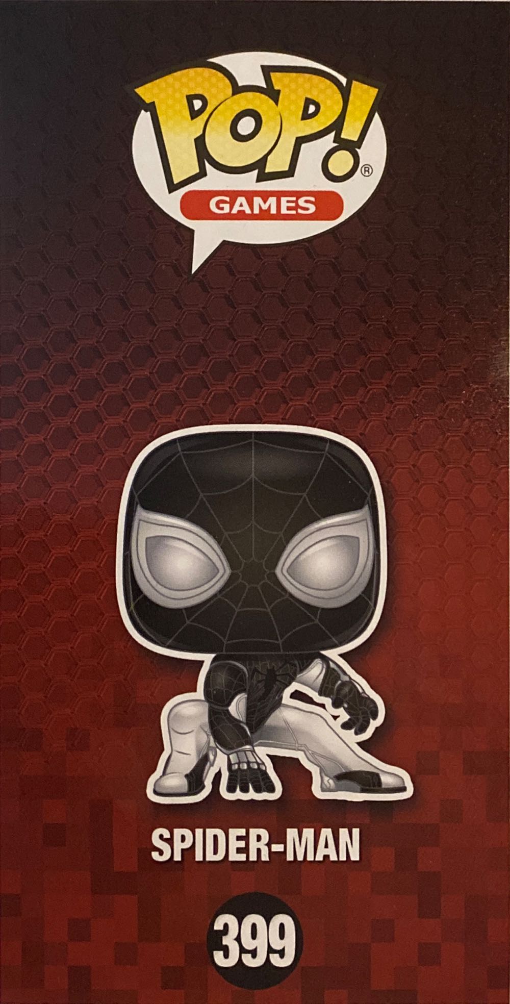 Spider-Man Pop! 399 - Spider-Man vinyl figure collectible [Barcode 889698312943] - Main Image 2