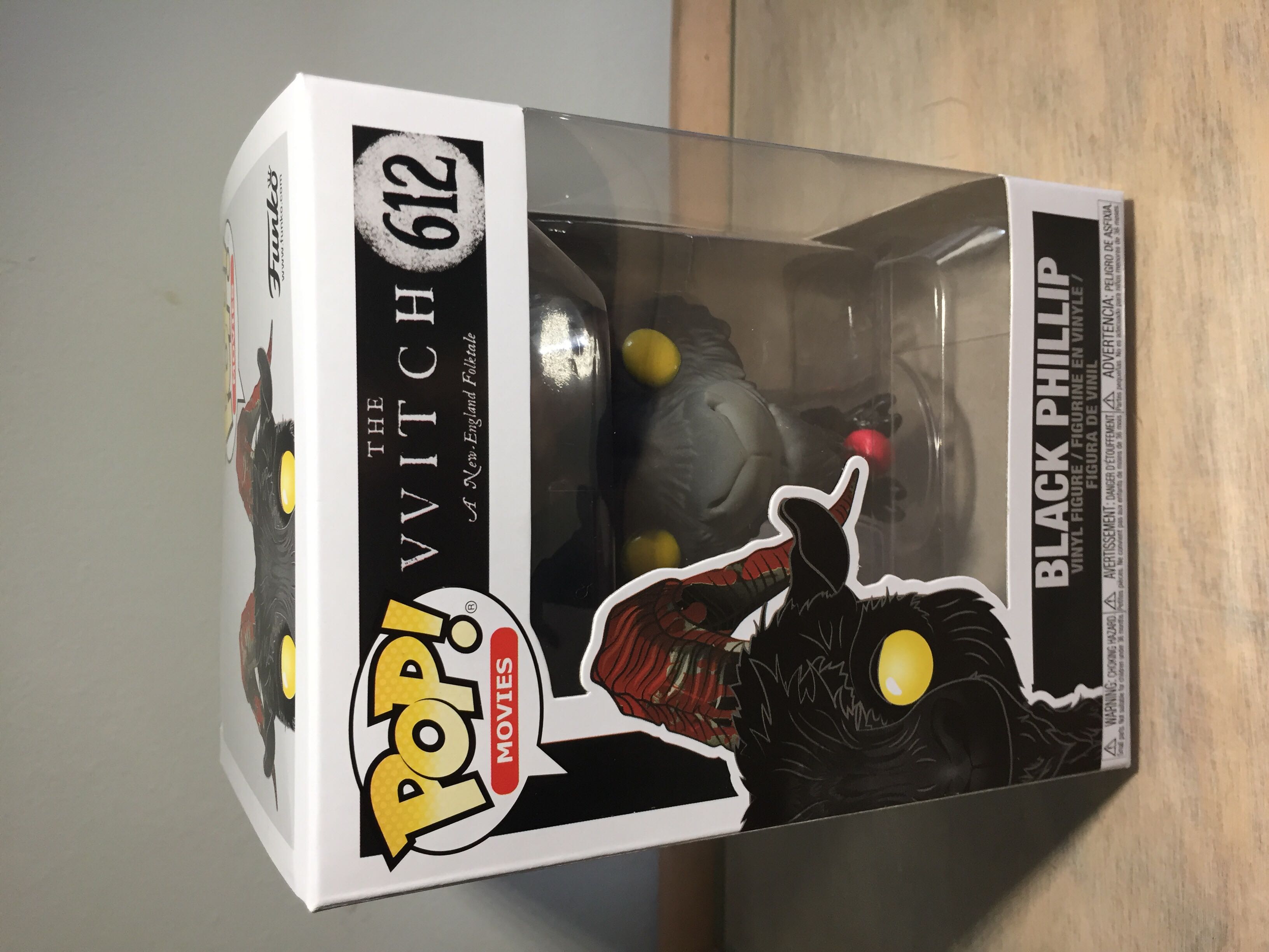 Black Phillip  vinyl figure collectible [Barcode 889698323062] - Main Image 2