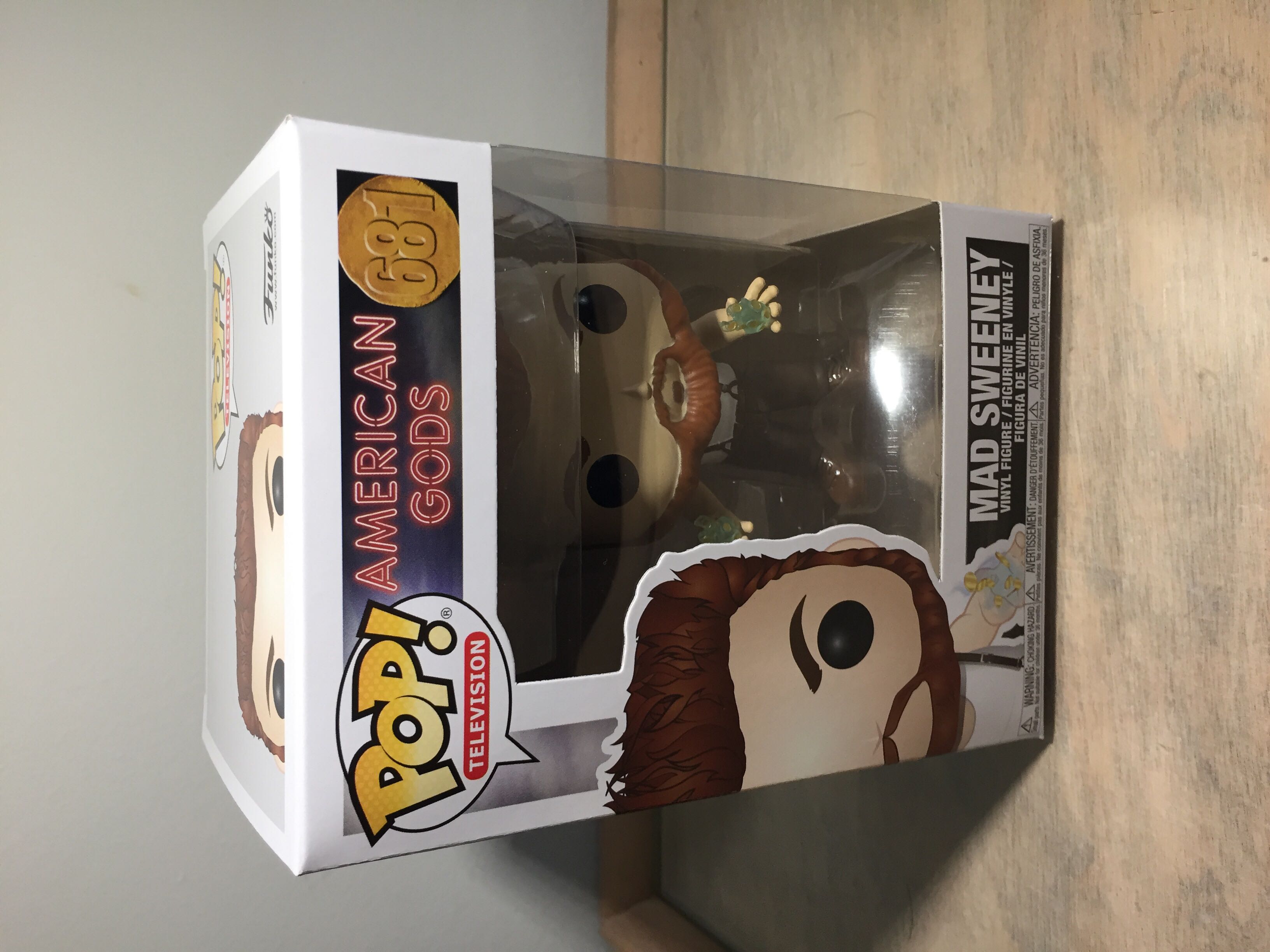 Mad Sweeney - American Gods vinyl figure collectible [Barcode 889698242776] - Main Image 2