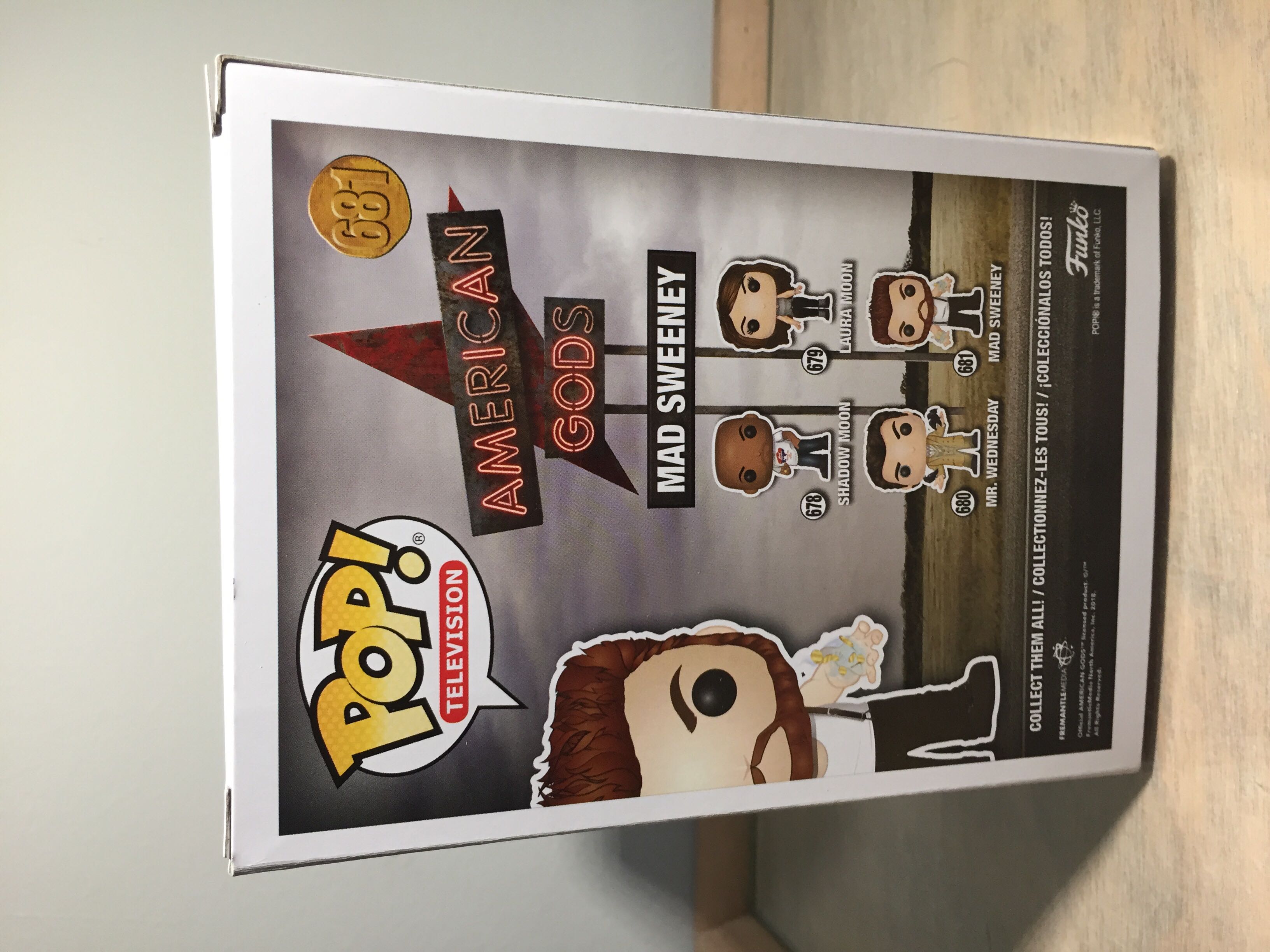 Mad Sweeney - American Gods vinyl figure collectible [Barcode 889698242776] - Main Image 4