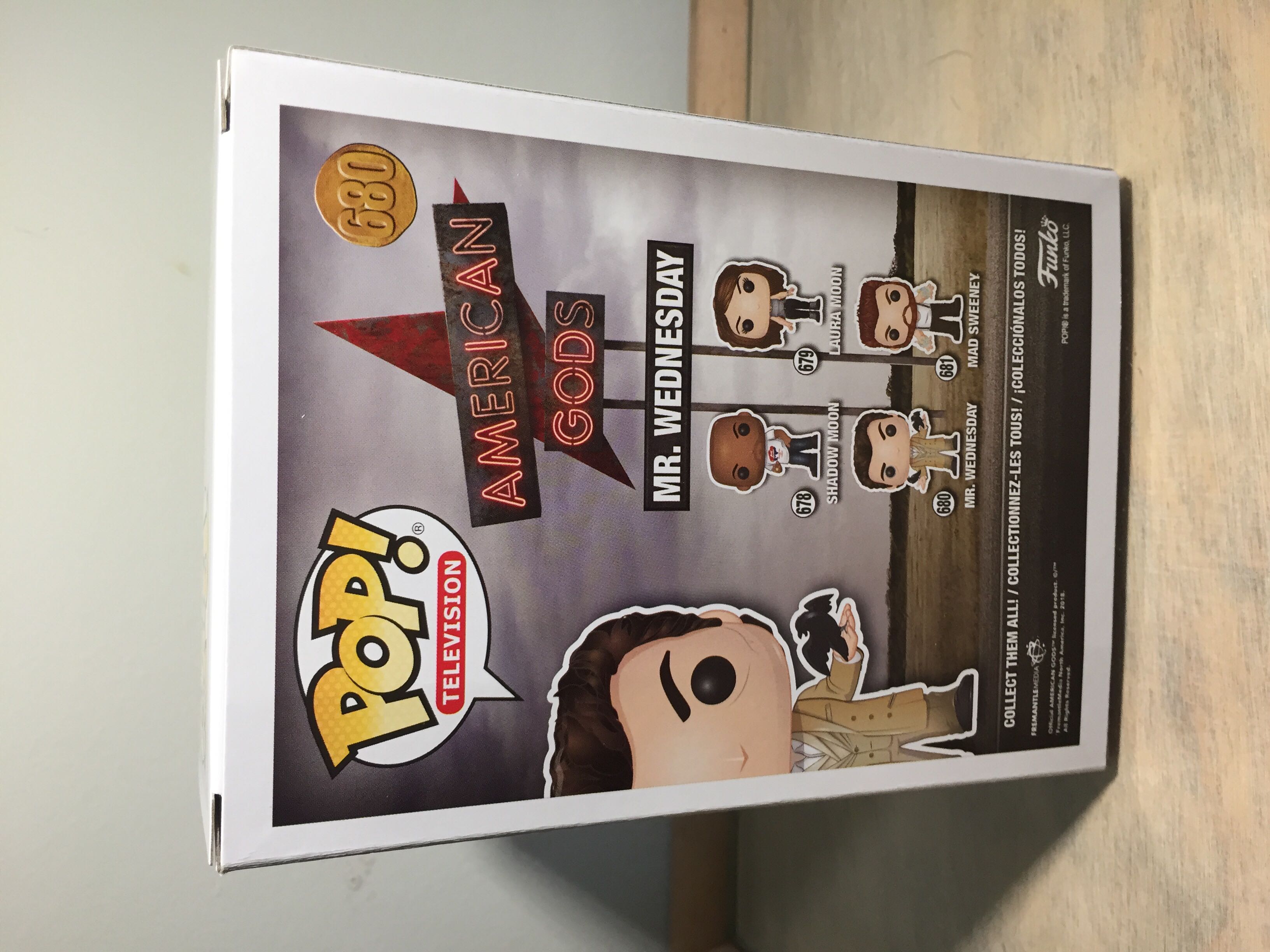 Mr. Wednesday - American Gods vinyl figure collectible [Barcode 889698242752] - Main Image 4