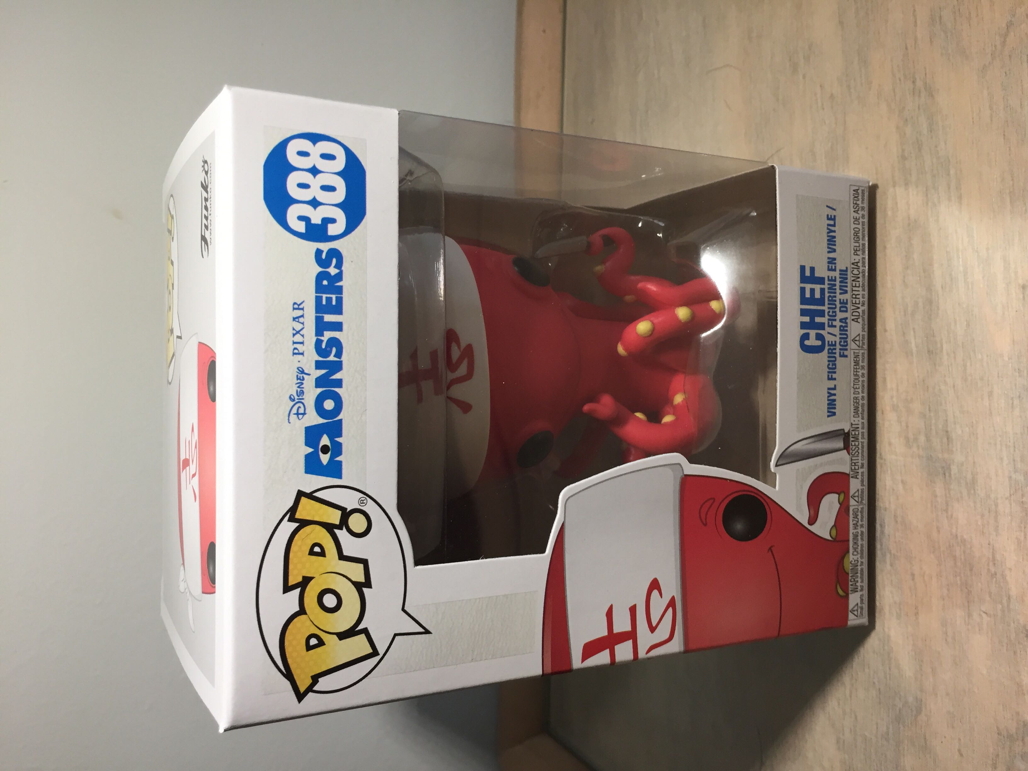 Monsters:  388 Chef - Monsters Inc. vinyl figure collectible [Barcode 889698293945] - Main Image 2
