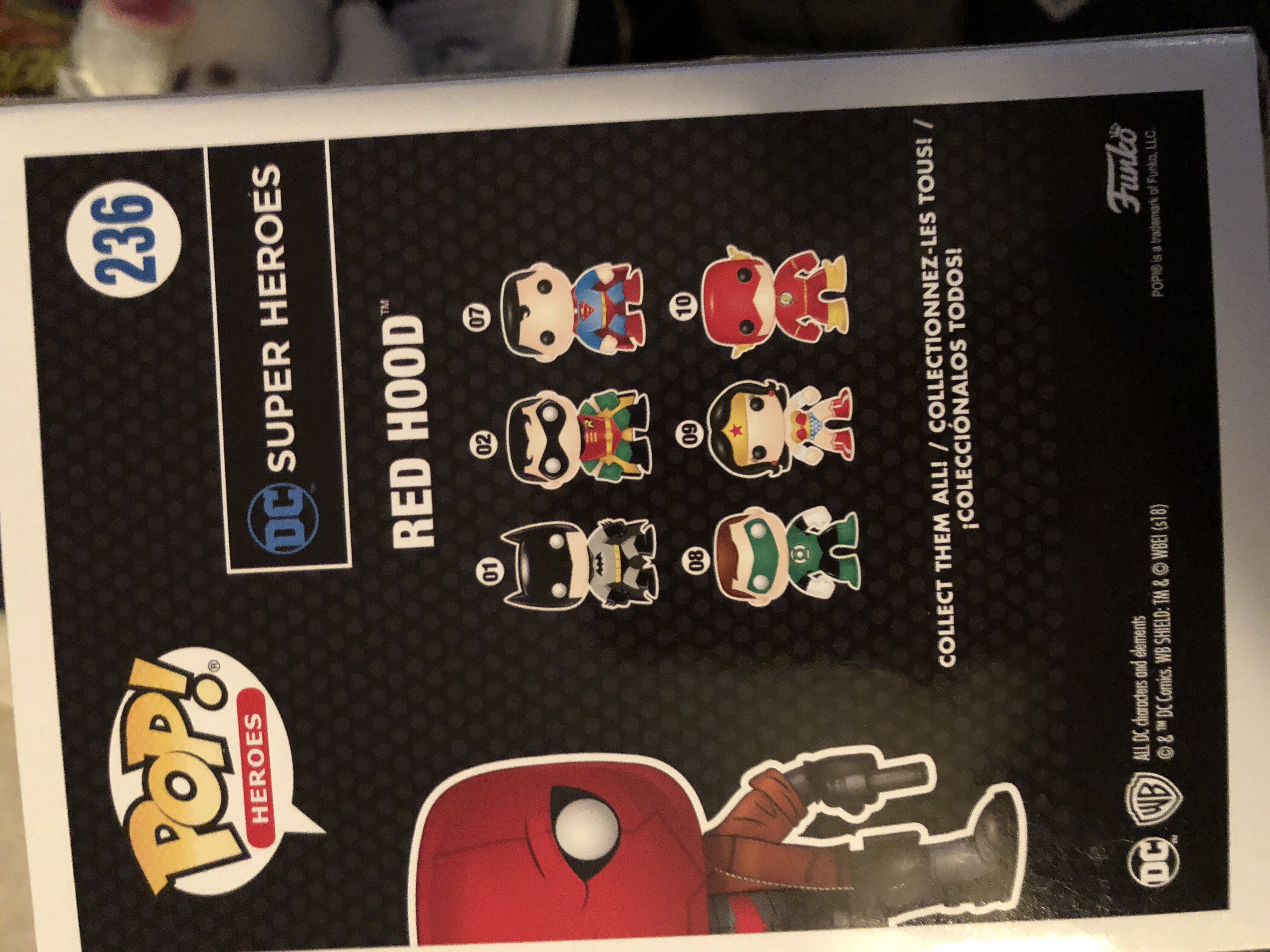 Red Hood - DC: Superheroes vinyl figure collectible [Barcode 889698302951] - Main Image 2