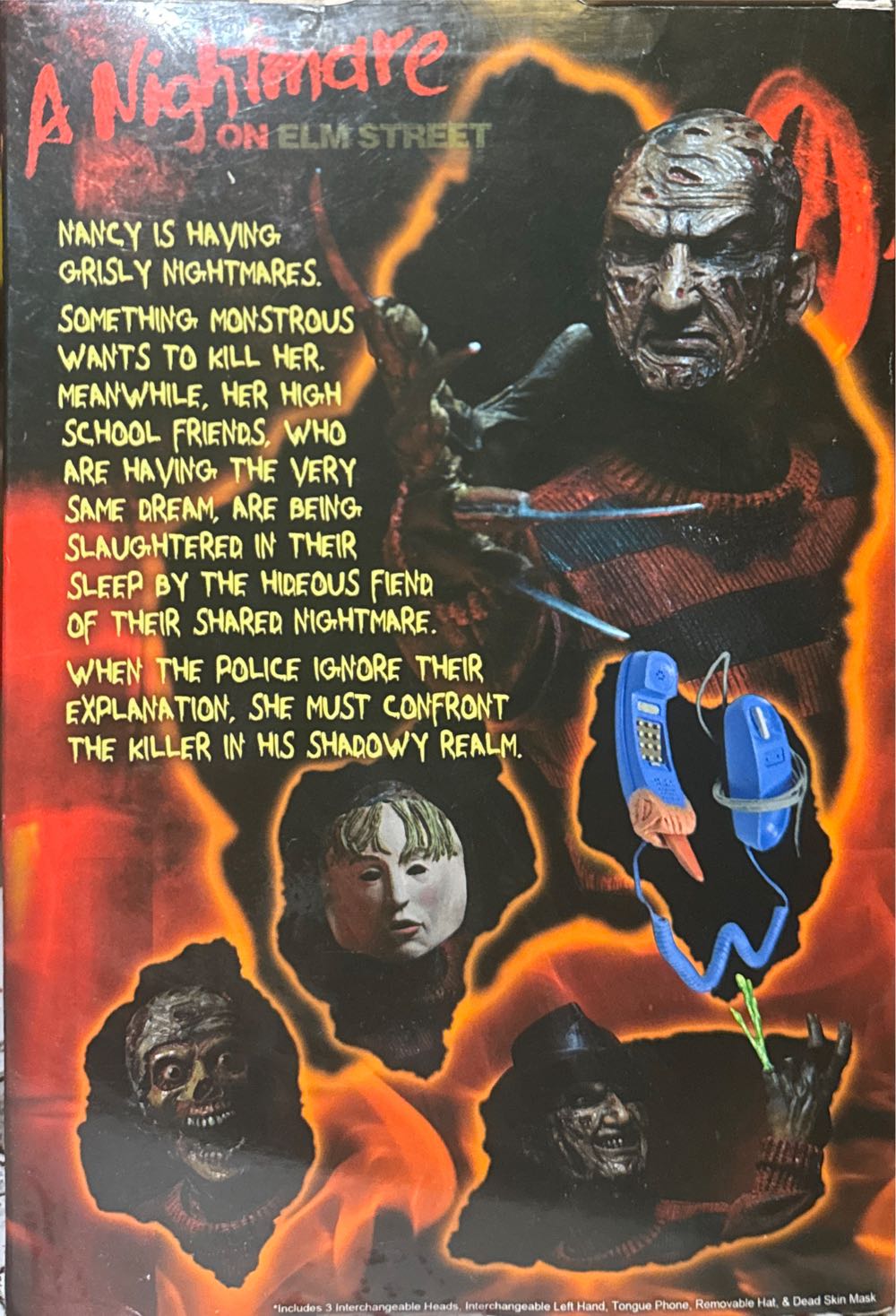 Neca A Nightmare On Elm Street: Ultimate Freddy - A Nightmare on Elm Street vinyl figure collectible [Barcode 634482397596] - Main Image 4