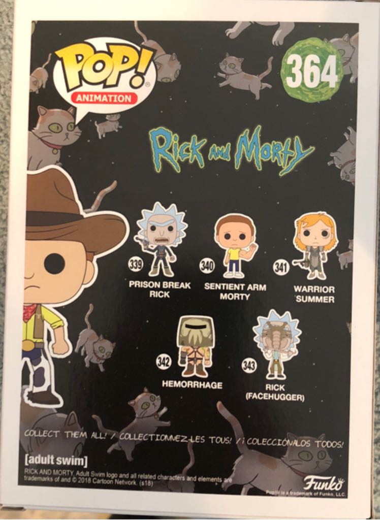 Western Morty - Rick & Morty vinyl figure collectible [Barcode 889698309714] - Main Image 2
