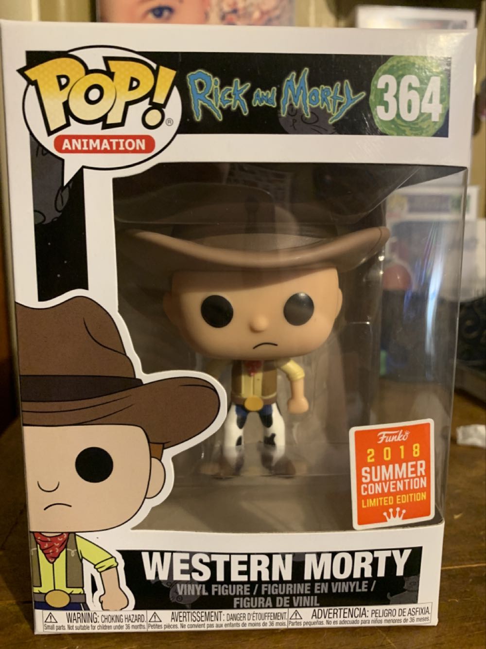 Western Morty - Rick & Morty vinyl figure collectible [Barcode 889698309714] - Main Image 3