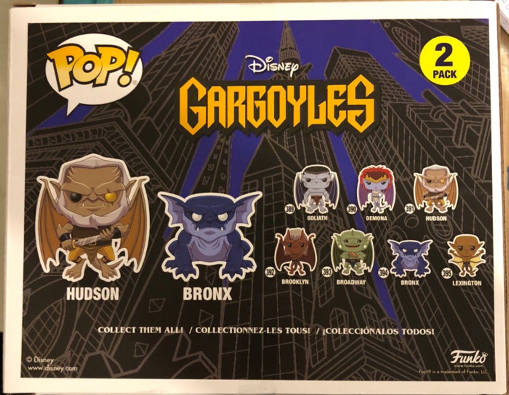 Hudson and Bronx - Disney vinyl figure collectible [Barcode 889698309547] - Main Image 2