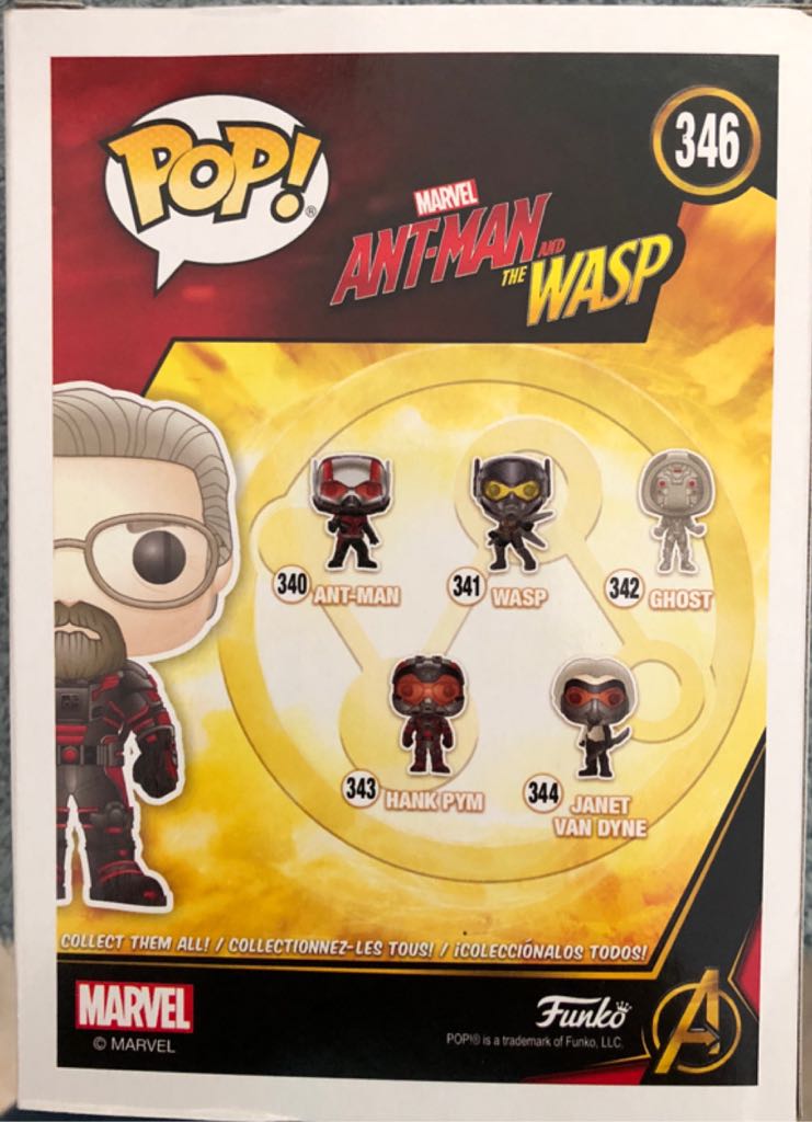 Hank Pym Unmasked - Ant-Man and the Wasp vinyl figure collectible [Barcode 889698308014] - Main Image 2