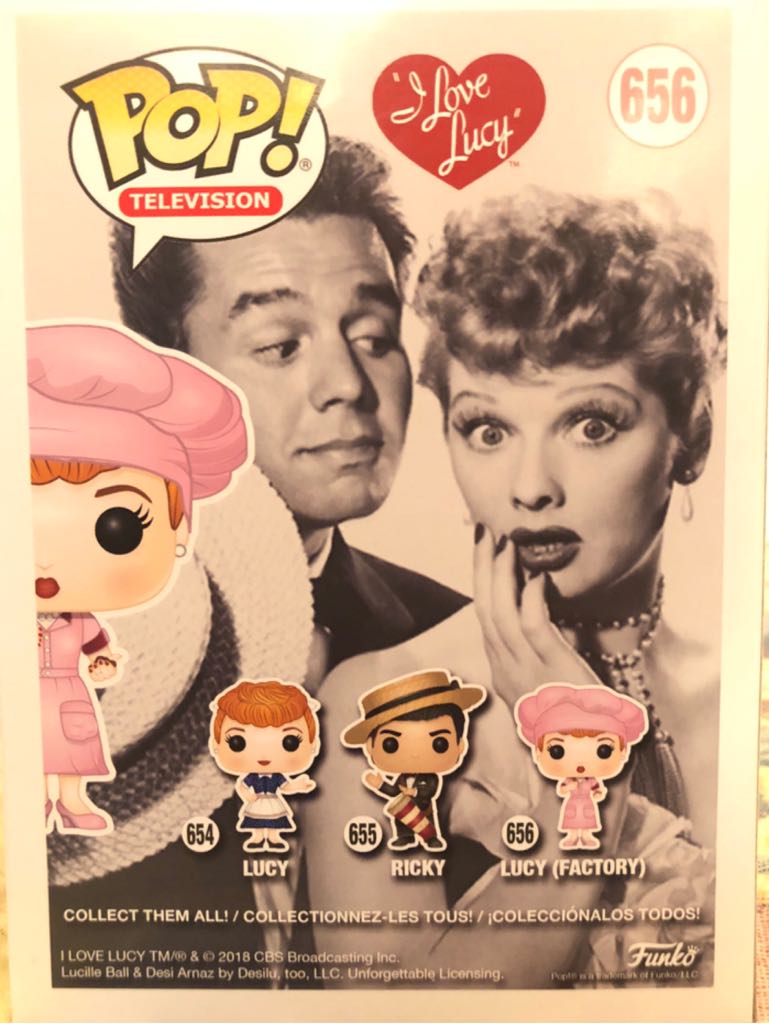 I Love Lucy: Lucy (Factory) - I Love Lucy vinyl figure collectible [Barcode 889698330923] - Main Image 2