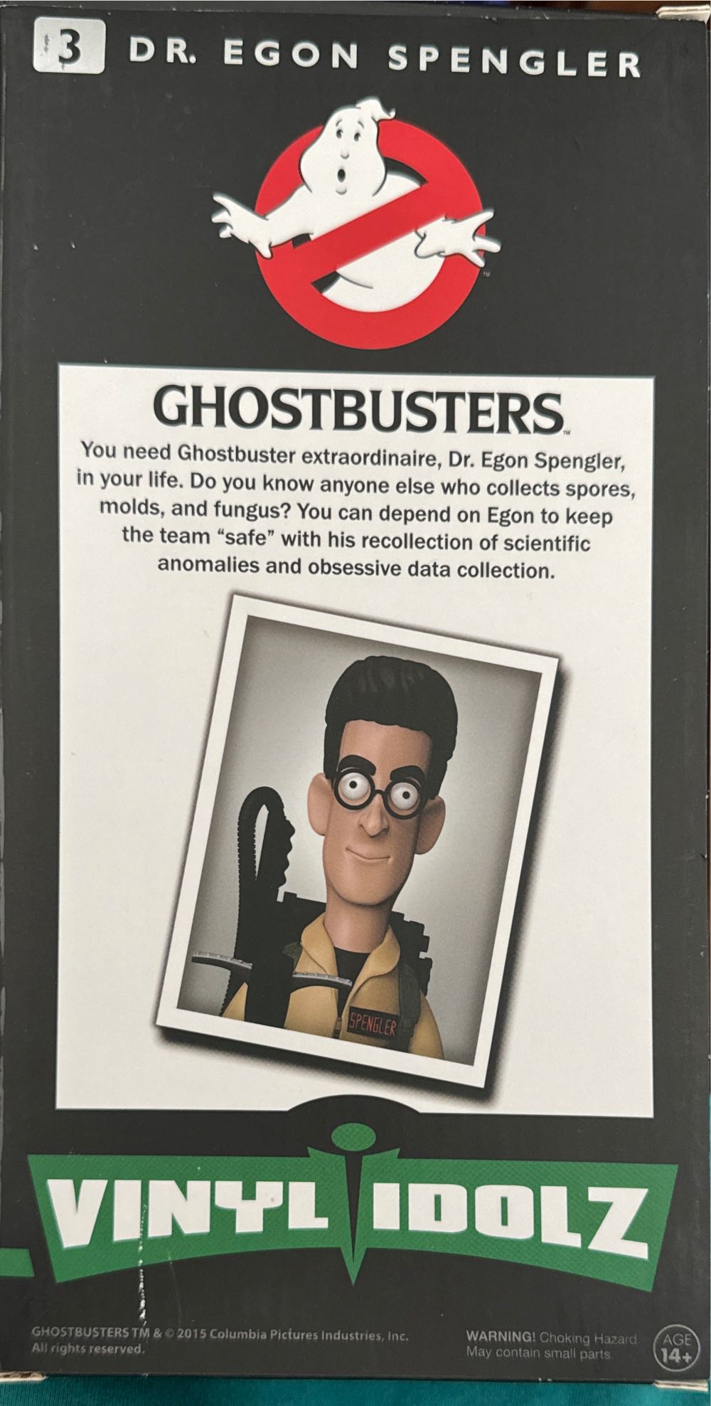 Ghostbusters Dr Peter Vengman - Ghostbusters vinyl figure collectible [Barcode 849803055288] - Main Image 2