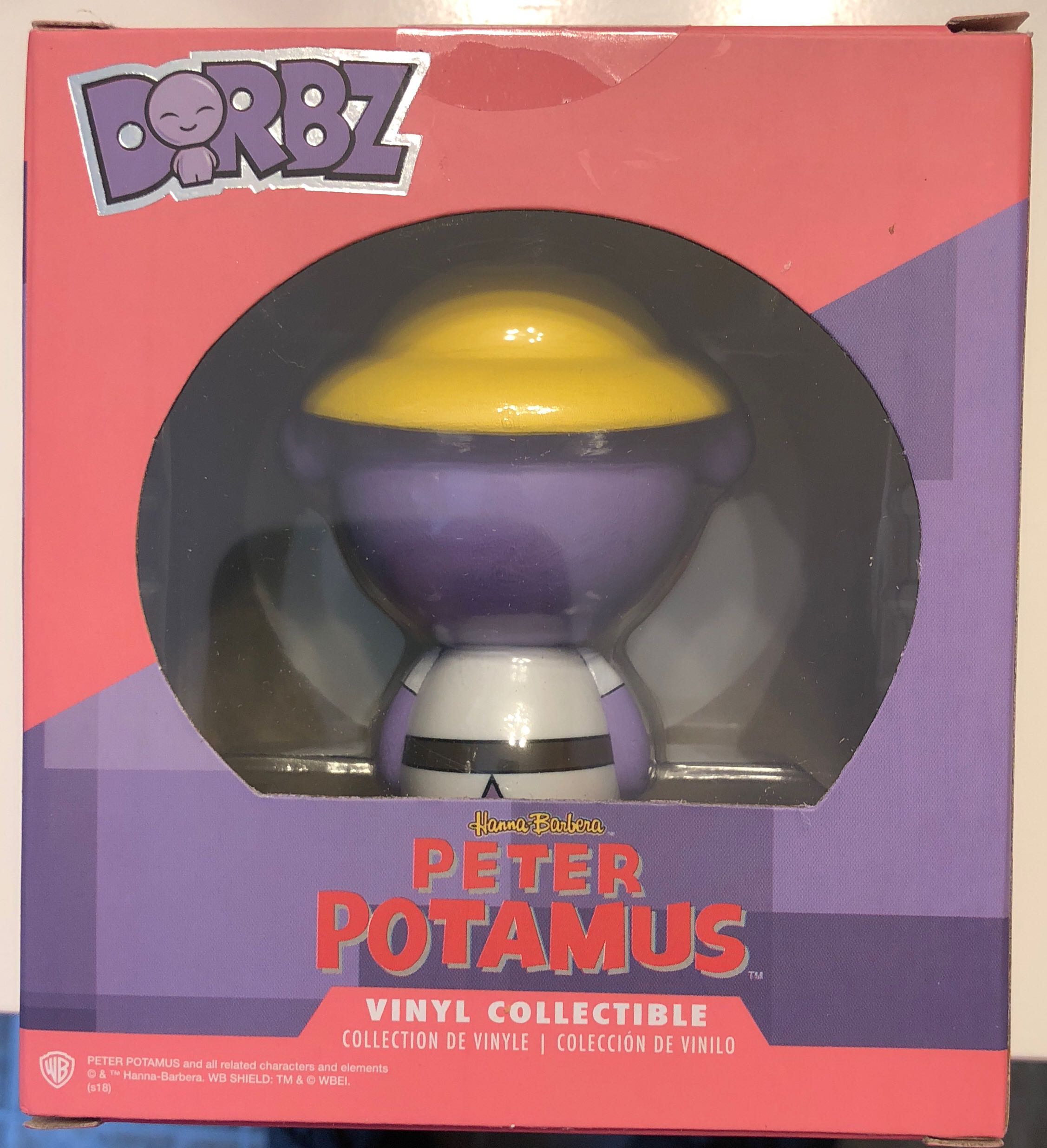 Peter Potamus  - Hanna-Barbera vinyl figure collectible [Barcode 889698319973] - Main Image 2