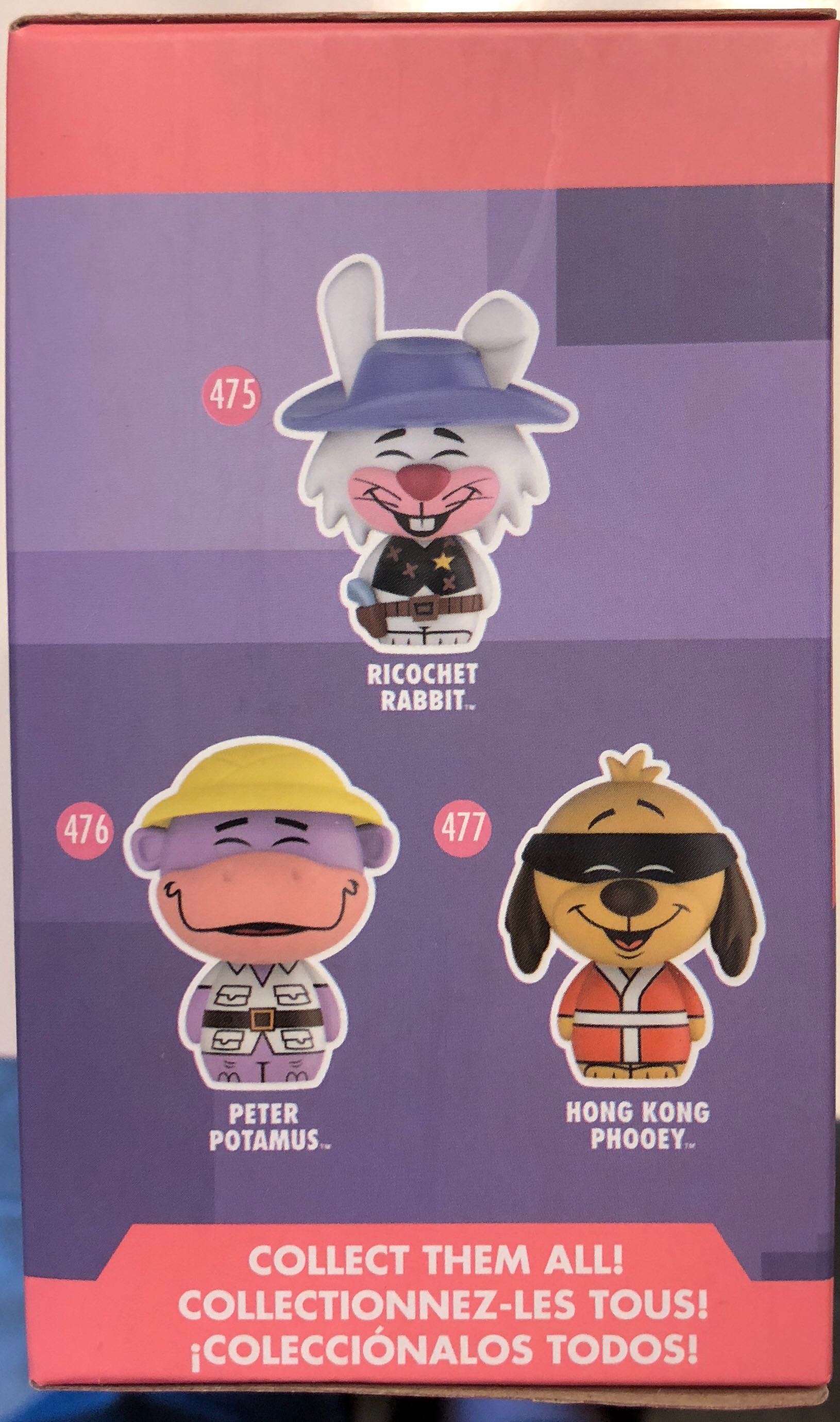 Peter Potamus  - Hanna-Barbera vinyl figure collectible [Barcode 889698319973] - Main Image 3