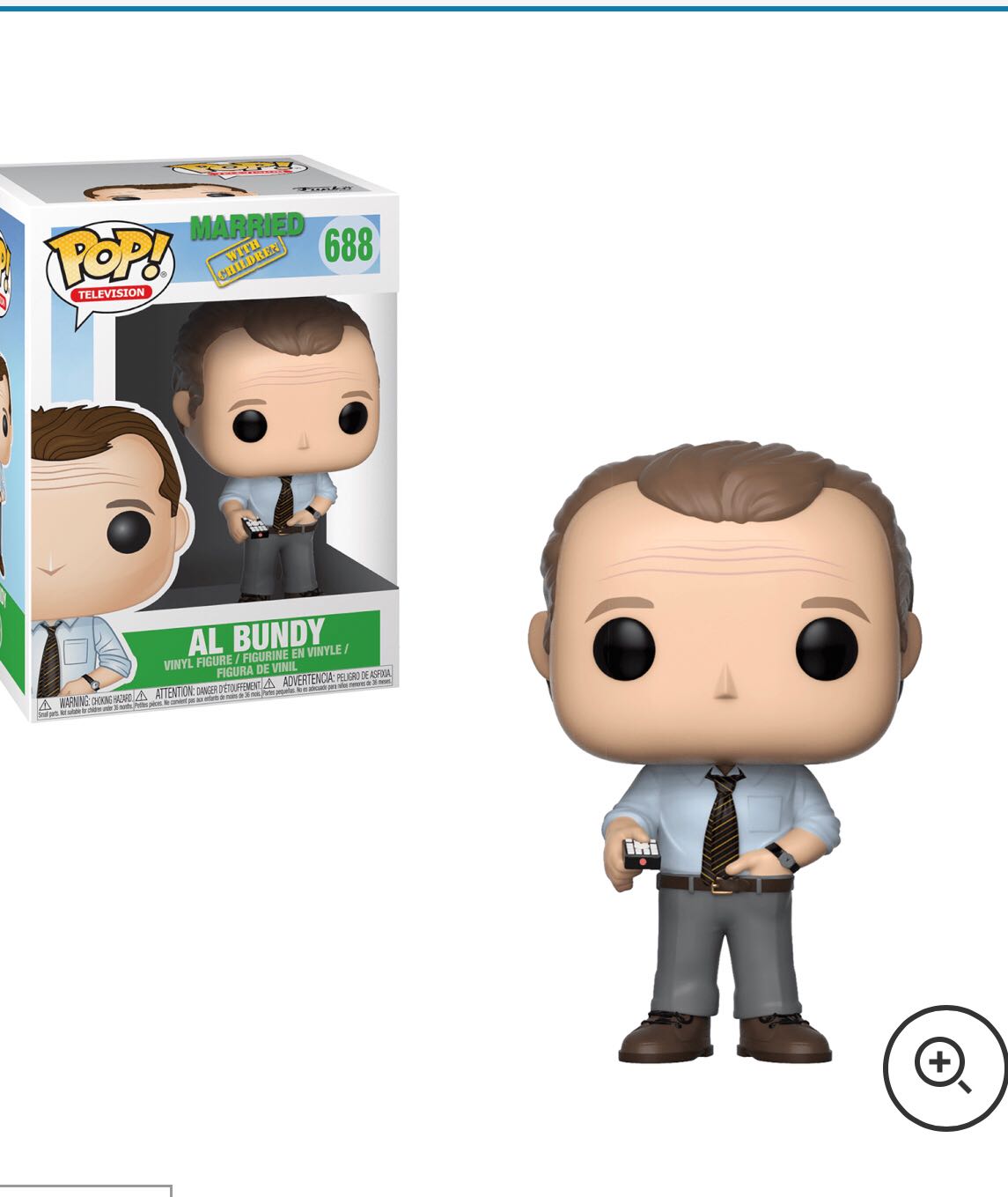 Al Bundy - Married With Children vinyl figure collectible [Barcode 889698322249] - Main Image 2