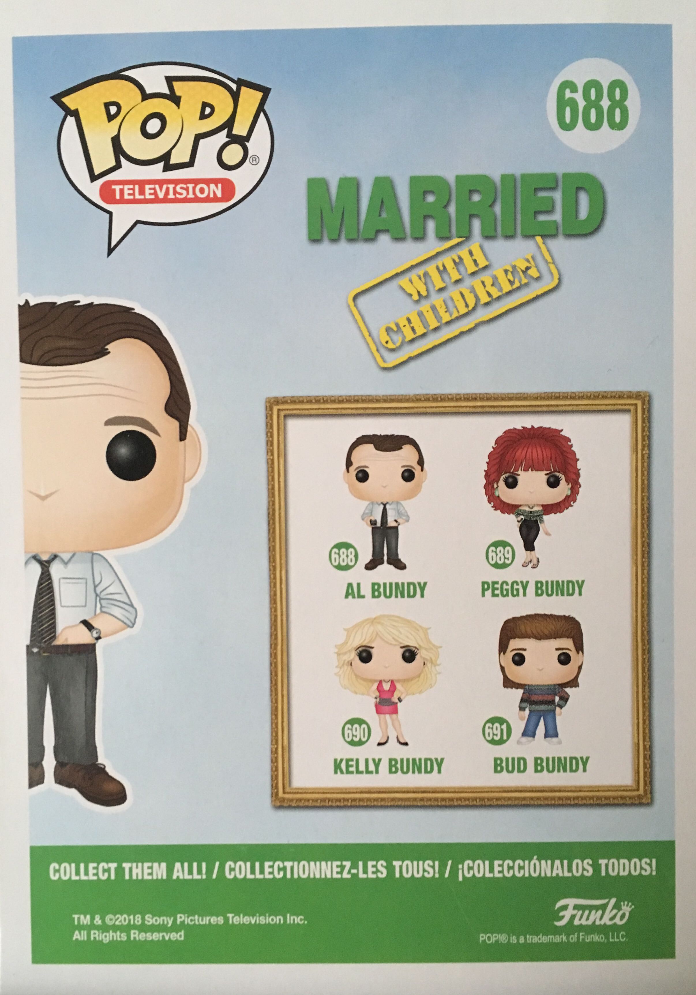 Al Bundy - Married With Children vinyl figure collectible [Barcode 889698322249] - Main Image 3