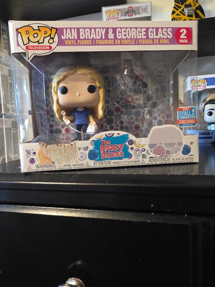 Jan Brady & George Glass - The Brady Bunch vinyl figure collectible [Barcode 889698339667] - Main Image 3