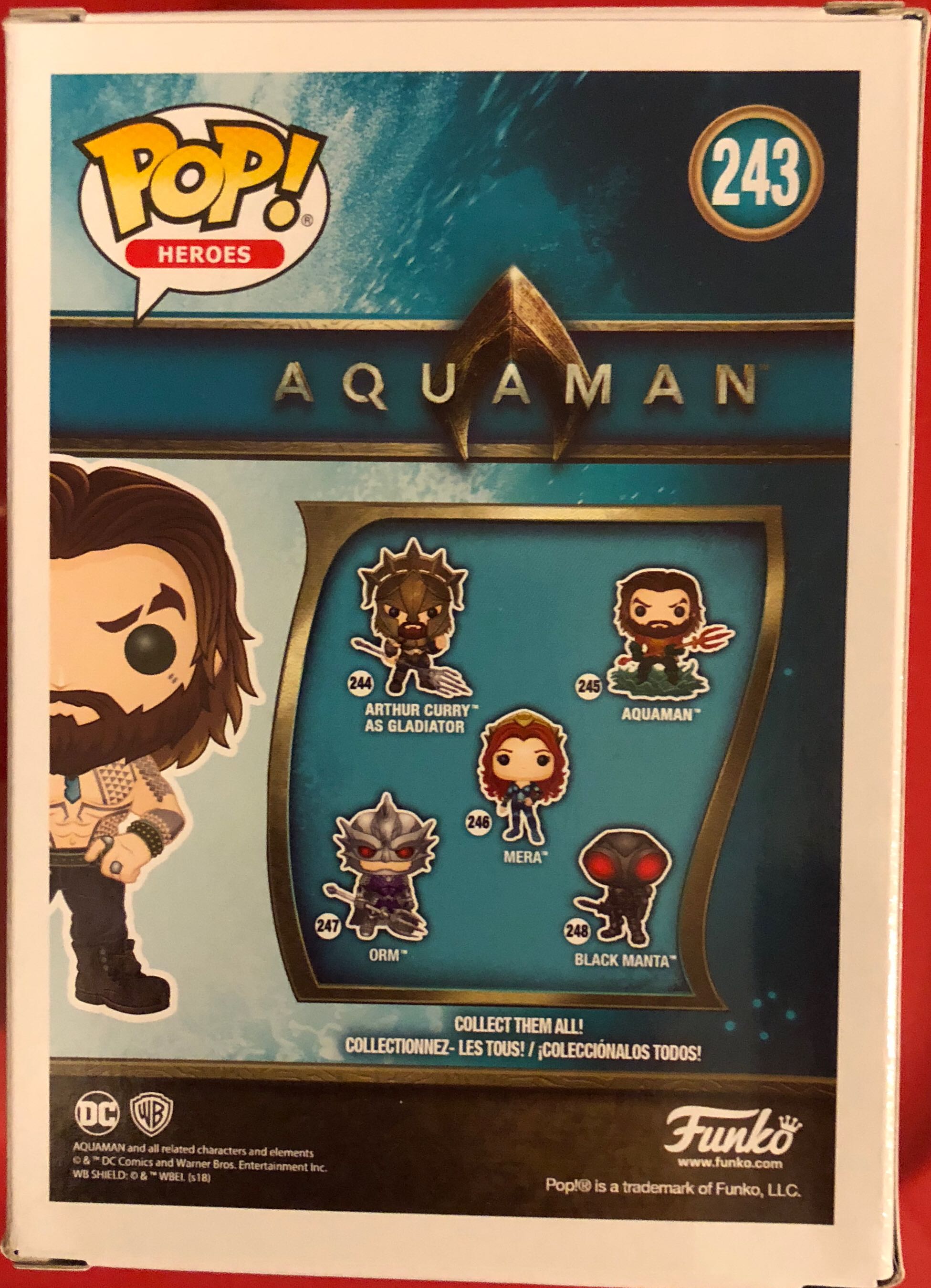 Arthur Curry - Marvel Universe vinyl figure collectible [Barcode 889698311755] - Main Image 2