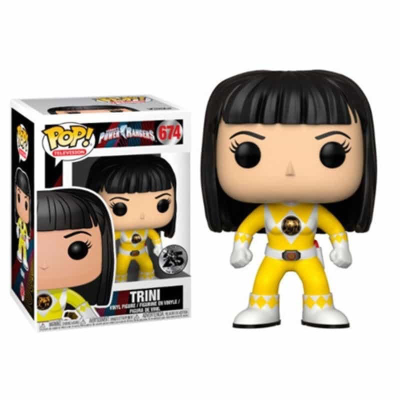 Trini - Mighty Morphin Power Rangers vinyl figure collectible [Barcode 889698328098] - Main Image 2